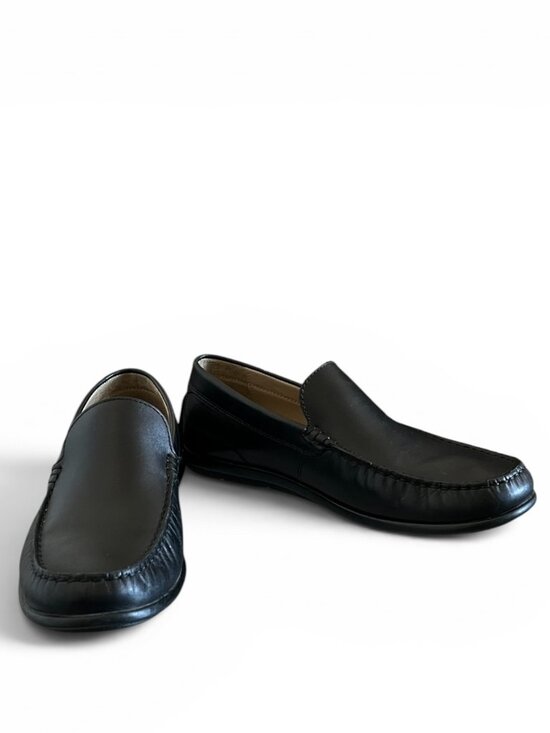 ECCO Men\'s Leather Classic Moc II Driving Loafers In Black Size 40/6.5 main image 10